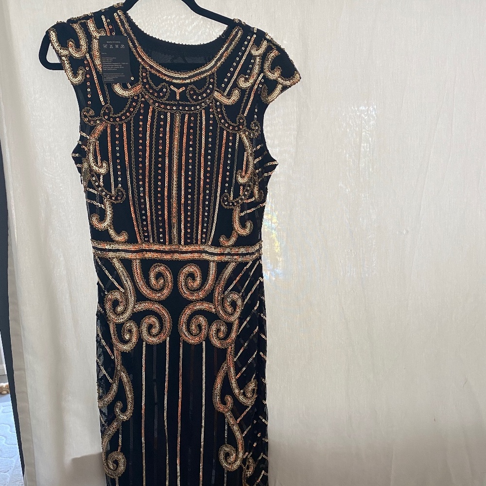 vijiv dress flapper chic Medium